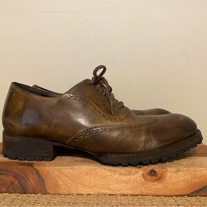 Freebird by Steven Leather Felix Wingtip Oxford Shoes
